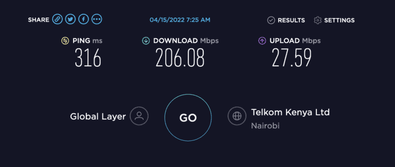 PrivateVPN Connection Speed