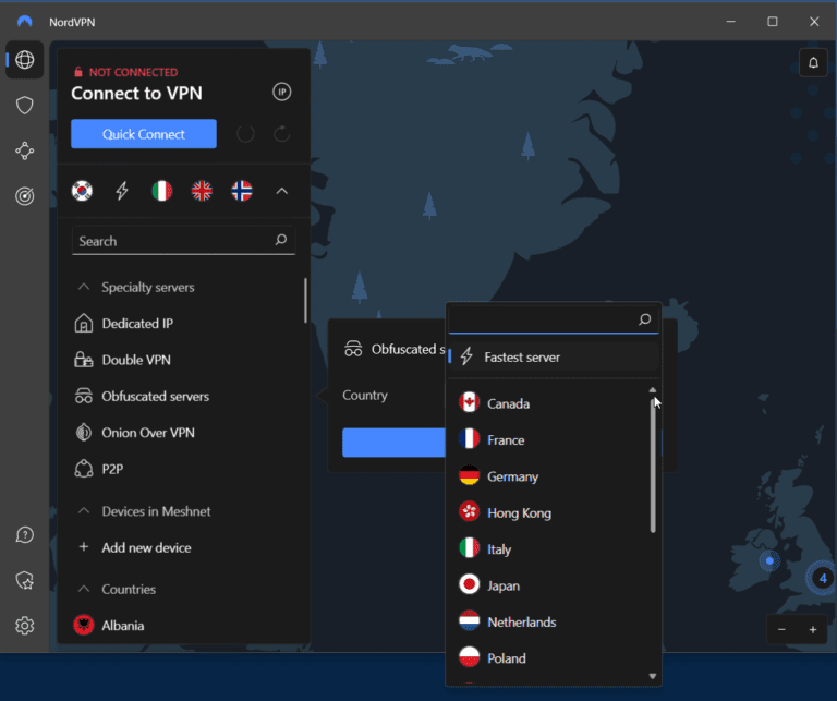 nordvpn server locations 2