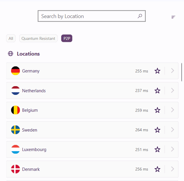 purevpn p2p servers