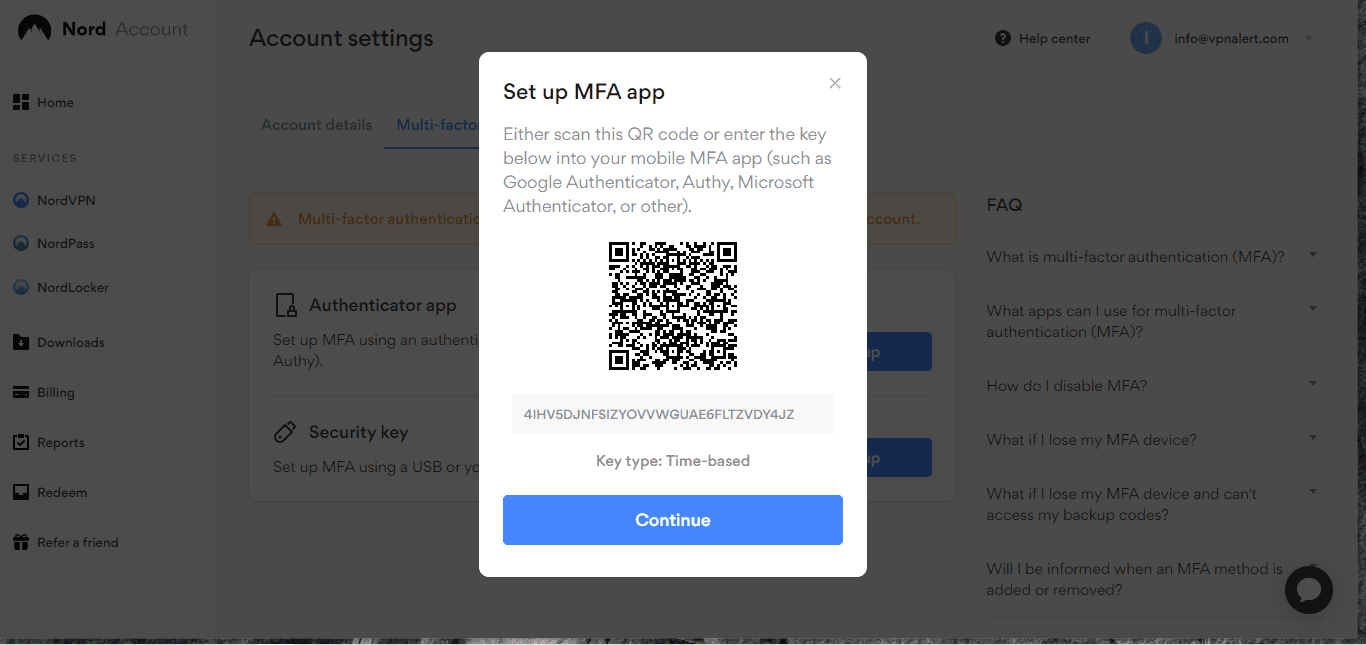 How to Enable Multi-Factor Authentication on NordVPN? | 2026 Guide