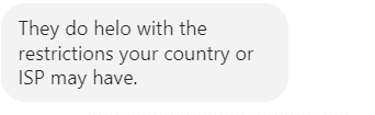 nordvpn support response to throttling