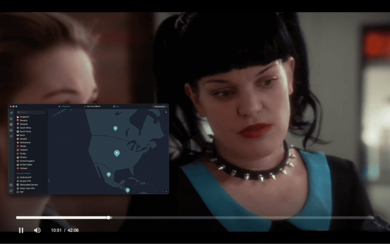 streaming netflix with nordvpn on new york server