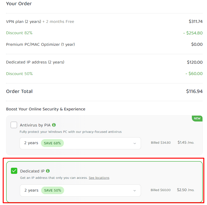 Does Private Internet Access Have Dedicated IP Address?