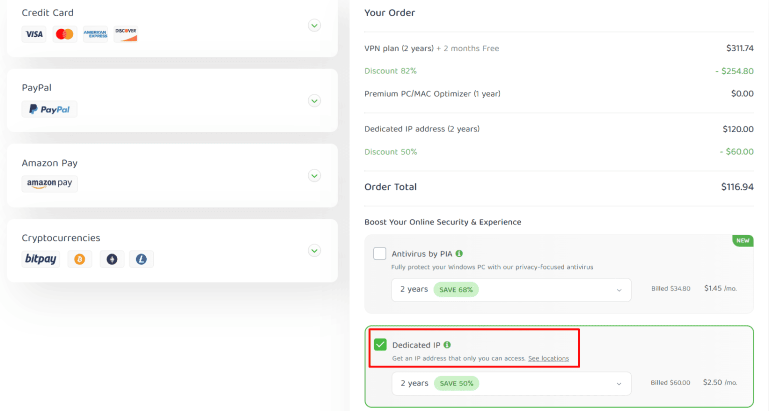 Does Private Internet Access Have Dedicated IP Address?