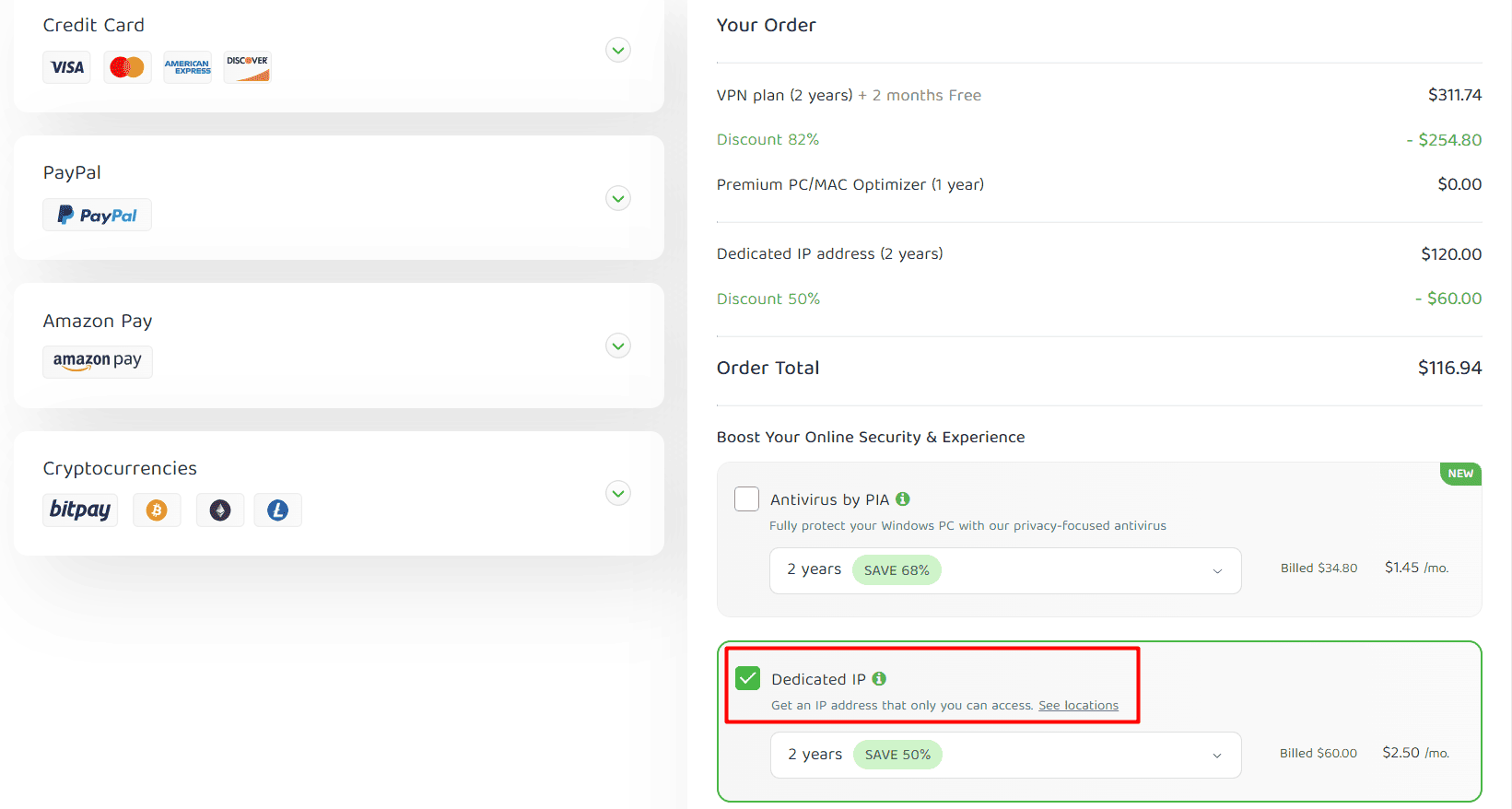 Does Private Internet Access Have Dedicated IP Address?