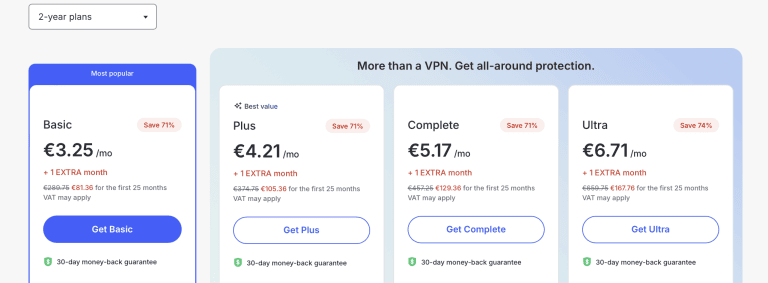 NordVPN Pricing Plans