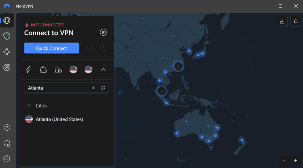 Does NordVPN Have Servers in Atlanta? (2026)
