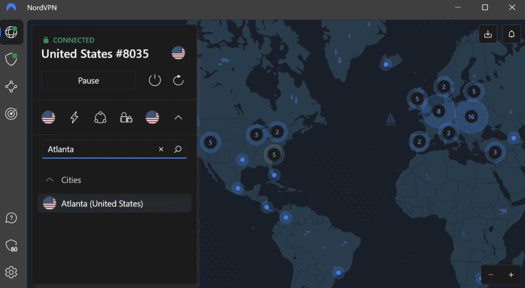 Does NordVPN Have Servers in Atlanta? (2026)