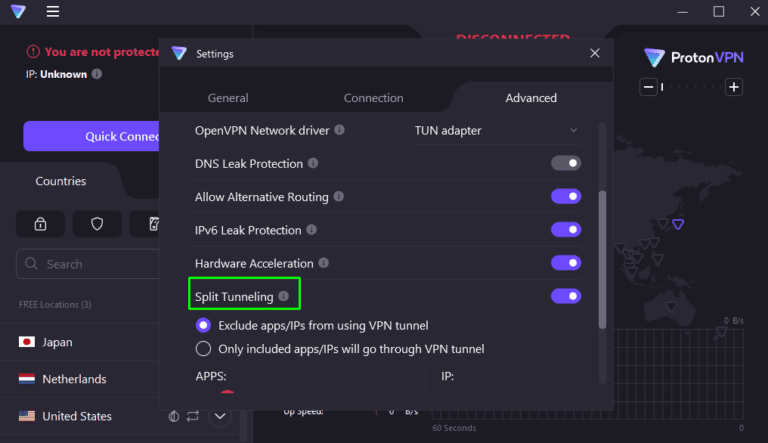 ProtonVPN Windows app
