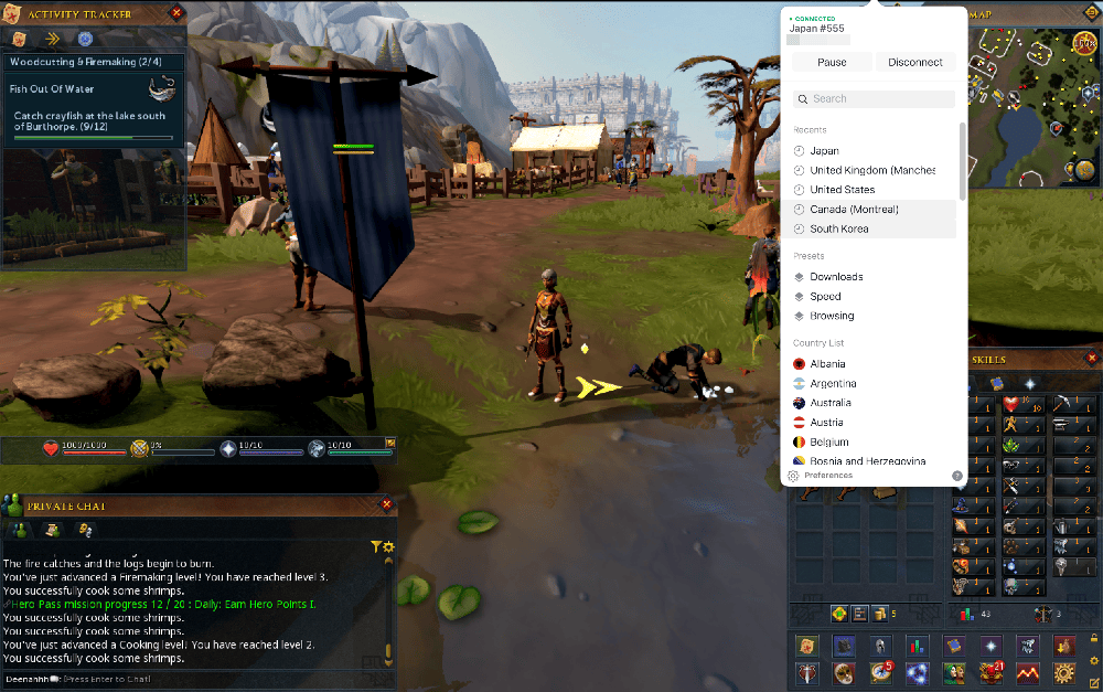How to Play RuneScape With NordVPN? (2025)